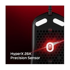 HyperX Pulsefire Haste 2 Optical Cable Black - Lightweight, High-Precision Gaming Mouse for Ultimate Performance!